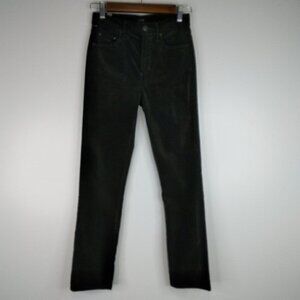 Citizens Of Humanity Cara High Rise Cigarette Ankle Green Velvet 24